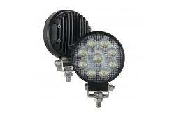 China R10 13.5w Powerful Round Led Work Lights Flood Beam supplier