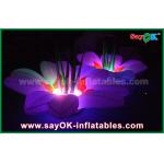 1.5m Nylon Cloth Inflatable Lighting Decoration Flower Multicolor for Party for sale