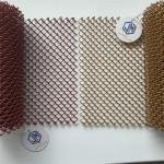 Shiny Green Metal Mesh Curtains Ultimate Solution for Energy Saving Window Interiors Size Range 0.8mm-3mm for sale