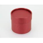 Red Biodegradable Paper Cans Packaging for Wedding gift box with ISO SGS FDA QS for sale