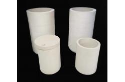 China High Purity Y2O3 Zirconia Crucible For Titanium Alloy Casting supplier