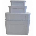 Hot Selling Plastic Bins Box Organizer Box Storage with Lid for sale