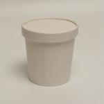 Recyclable Printable Compostable Soup Cup , Microwave Safe 16 Oz Paper Soup Cups for sale