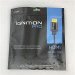 Three Side Sealed Mylar Packaging Bag Flat Pouch With Zipper Accepted Up to 10 Colors Available for sale