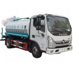 Customized Small Foton 4x2 Water Tank Truck , LHD Sprinkling Water Truck Euro 6 for sale