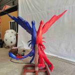 RCC Certified Realistic Animatronic Animals Chinese Ancient Animals Lovebirds