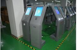 China RFID Reader Infrared Digital Signage 350nits With Thermal Printer supplier