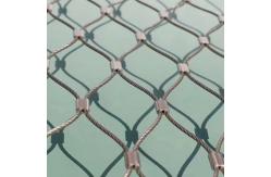 China Aisi304 316 Stair Architecture Stainless Steel Rope Wire Mesh For Balcony Railing supplier