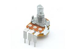 China Carbon Film ROHS Rotary Potentiometer 200k Ohm 200k Potentiometer supplier