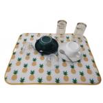 Microfiber Printing Washable Dish Drying Mat for sale