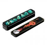 Resin Unique RPG Dice Set Polyhedral Handcraft For Tabletop Gaming for sale
