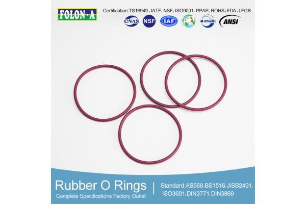 EPDM Elastomer O Rings With UV Resistance And Compression Set