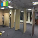 Modern Acoustic Operable Sound Proof Partitions Rockwool Infill 55 Kg/M3 for sale