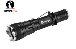 China Black Lumintop Td12 Flashlight , Cree Tactical Flashlight With Remote Controller supplier