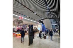China 25x100 Aluminum Linear Ceiling U Shaped Metal Baffle Ceiling supplier