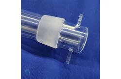 China High Purity Sealed Fused Quartz Thread Pipe For Lab supplier