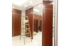 China Aluminium Frame Sliding Movable Decorative Mesh Louvered Demountable Partition Wall supplier