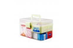 China Medication Storage Bins With Handle supplier
