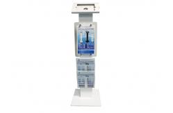 China Cold Rolled Steel Powder Coated Secure Ipad Kiosk Brochure Holder Tamper Proof supplier