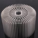 Mill Finish Heatsink Extrusion Profiles , Aluminum Profile Extrusions 6063 for sale