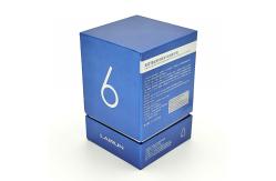 China Customizable Logo Printing Essential Oil Rigid Carton with Removable Lid and Dividers supplier