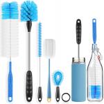 Long Handle Bottle Cleaner Brush Set 5 Pack PP Material for sale