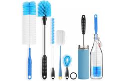 China Long Handle Bottle Cleaner Brush Set 5 Pack PP Material supplier