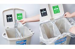 China Double Classified Dustbin Silicone Mold Tools 100% PP With Removable Wheel / Lid supplier
