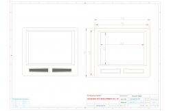 China Industrial Keyboard Mouse Touchpad / USB Interface Plastic Computer Mouse supplier