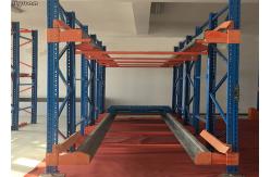 China Flexible Material Racking System , Radio Shuttle Warehouse Racking System supplier