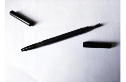China ABS Plastic Black Auto Eyebrow Pencil Double End No Leakage 140mm Long supplier