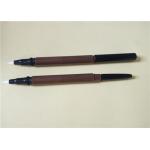 ABS Taupe Double Ended Eyeliner Packaging Logo Printing 143.8mm Length for sale