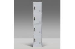 China ISO18001 50kgs / Layer 4 Door Locker Cabinet For Office supplier