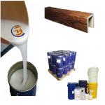High Duplicating Pourable RTV-2 Liquid Silicone Mold Rubber For Urethane Faux Wood Beams for sale