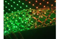 China 1110PCS/M2 Transparent Flexible Led Grid Screen RGB SMD supplier