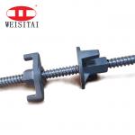 Hot Rolled Metal Scaffolding Parts Threaded 45# Steel Concrete Tie Rod for sale