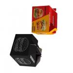 Custom Portable Fried Chicken Hamburger Sandwich Boxes with Stamping Printing Handling CMYK 4 Color Offest Printing for sale