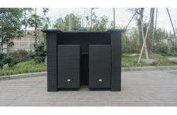 China Contemporary Resin Wicker Bar Set supplier