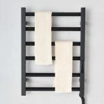 Electric Waterproof Towel Warmer Rack Wall Mount 220-240V 50-60Hz for sale