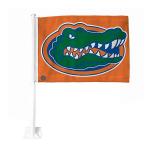 Orange Flagolden car flags screen printed high quality for sale