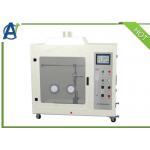 Horizontal Flammability Test Machine By ISO 9772 Burning Characteristics for sale