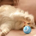 Cat Toy Pet Automatic Smart Electric Electronic  Interactive Ball Indoor Toys ABS