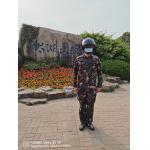 AI Security Police 17μm Smart Temperature Measuring Helmet