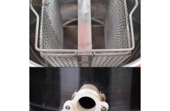 China 304 SS Bee 2 Frame Manual Honey Extractor Honey Extraction Equipment supplier