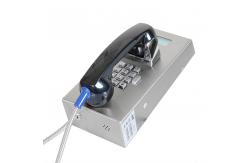 China Keypad 95dB IP65 SIP Vandal Resistant Phone LCD Display Screen supplier
