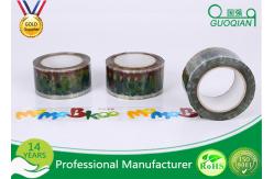 China Personalized Logo Name Parcel Printed Packaging Tape For Security Shipping Carton Seal supplier
