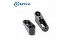 China Anodized Turned CNC Machined Aluminum Parts Electroplating Sandblasting Surface supplier