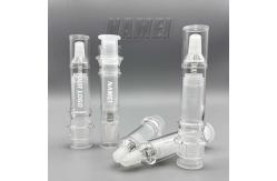 China Clear Wavy Lip Gloss Tubes Amazing Design Luxury Empty Lip Gloss Container supplier