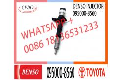 China diesel fuel injection common rail injector 23670-0L050 095000-8290 095000-8560 supplier