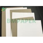 Recyclable 900gsm 1250gsm thick White claycoat Duplex Board Grey Back Sheets for sale